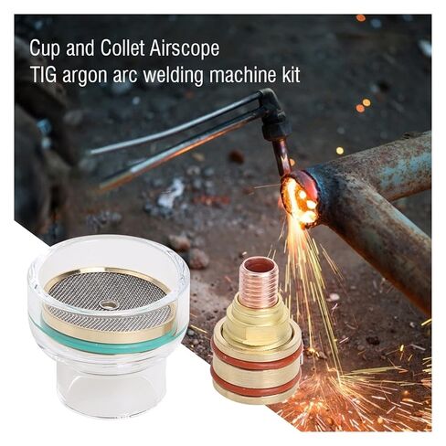 TFM53NCN Welding Torch Kit Glass Cup Collet Gas Lens 1.6mm/2.4mm Nozzle for WP-9/20 Argon Arc Nozzle(1.6mm) in Saudi Arabia