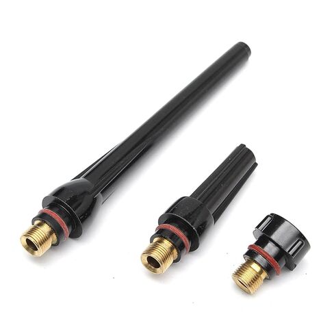 23 براغي شعلة لحام WP-17 WP-18 WP-26 مشبك الغطاء الخلفي مع مجموعة ملحقات زجاجية فوهة in Kuwait