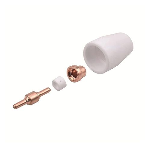 65 قطعة قطع البلازما تلميح أقطاب وفوهات عدة الملحقات الاستهلاكية ل PT31 قطع 30 40 50 أدوات لحام فوهة in Kuwait