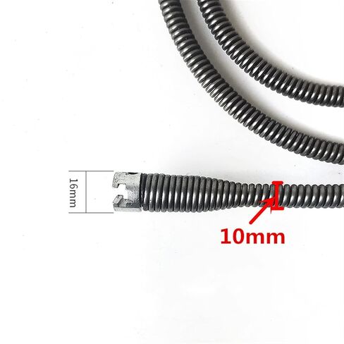 Lkq-ضغط الربيع المطبخ المرحاض المجاري أداة انسداد الأنابيب نعرات 1.5 متر طول نعرات أنابيب الصرف الصحي بالوعة تنظيف قباقيب استنزاف الربيع مع موصل، قوي متعدد الأغراض in Kuwait