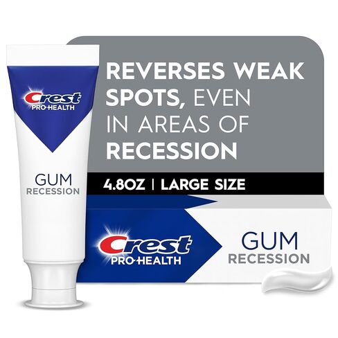Crest Pro-Health Gum Recession Toothpaste 4.6 oz - Anticavity, Antibacterial Flouride Toothpaste, Clinically Proven, Gum Protection Even in Areas of Recession in Kuwait