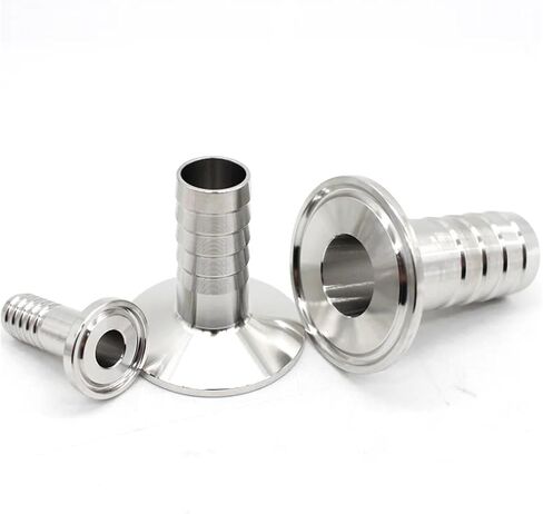 Outer Diameter 8MM-64MM Stainless Steel SS304 SS316L Hose Hook Fitting Sleeve (2.0 inches (50.5 mm), OD8MM_SS304) in Kuwait