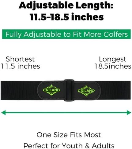 Golf Swing Training Aid, Adjustable 2026 Essential Golf Training Ball Smart Ball Golf Accessories Fix Chicken Wing Improve Swing Stability Assist Golf Swing Trainer for Beginner (T1) in Kuwait