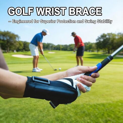 دعامة معصم الجولف، أداة تدريب على معصم الجولف قابلة للتعديل لمساعدة مدرب التأرجح الاحترافي مع جبيرة طبية داخلية لليد اليسرى/اليمنى للتعافي من الإصابات وأداء التأرجح المتسق in Kuwait