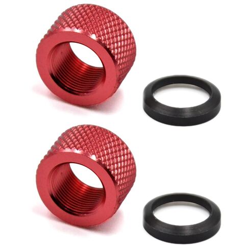 5/8x24 Thread Protector Aluminum & Steel Crush Washers 4 Pack in Saudi Arabia