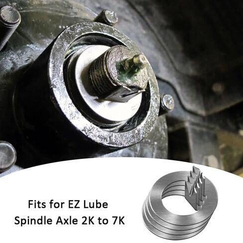 4 Pack 1" Tang Spindle Washer for Spindle Tang Washer 2k to 7k EZ Lube Axles 3,500-7,000 lb in Kuwait