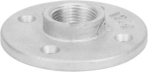 Industrial Strength DN20 Flange 4 Hole Base 3/4 British Thread High Pressure Hardware for Plumbing Pipe Systems 10Pcs Set in Saudi Arabia