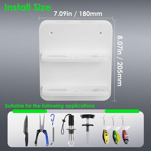 حامل أدوات الصيد للقوارب والسكين ورف الزردية، منظم أدوات الصيد البحري in Kuwait