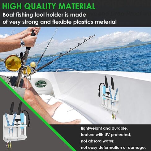 حامل أدوات الصيد للقوارب والسكين ورف الزردية، منظم أدوات الصيد البحري in Kuwait