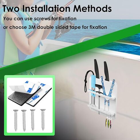 حامل أدوات الصيد للقوارب والسكين ورف الزردية، منظم أدوات الصيد البحري in Kuwait