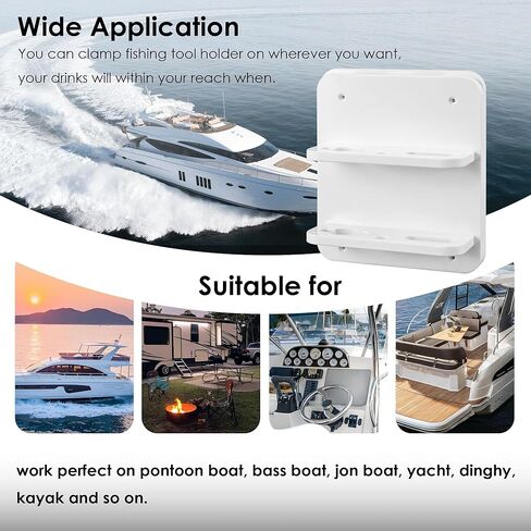 حامل أدوات الصيد للقوارب والسكين ورف الزردية، منظم أدوات الصيد البحري in Kuwait