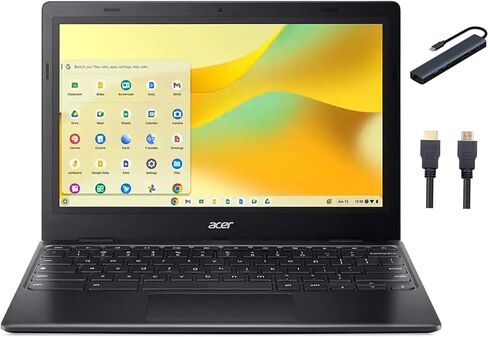Acer Chromebook 311 CBOA311-1H-C90F 11.6 "شاشة HD (Intel Celeron N4500 Dual-Core ، 4GB LPDDR4X RAM ، 64GB EMMC ، Intel UHD Graphics ، Bluetooth ، Wi-Fi ، Chrome OS) in Kuwait
