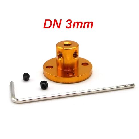 1PC Colorful Aluminum Alloy Flanges 3-8mm Rigid Seat Guide Shaft(Blue 6mm x1PC) in Saudi Arabia