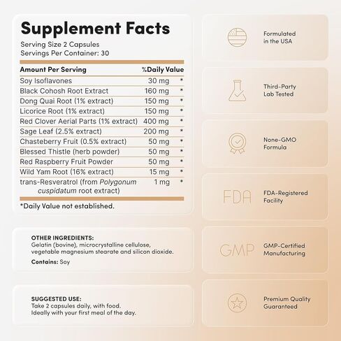 Perimenopause Supplements Women - Complete 11-in-1 Hormonal Balance for Women - Multi-Symptom Relief - Supports Mood, Night Sweats, & Hot Flash Relief for Women - Premenopausal Supplements - 60 Count in Saudi Arabia