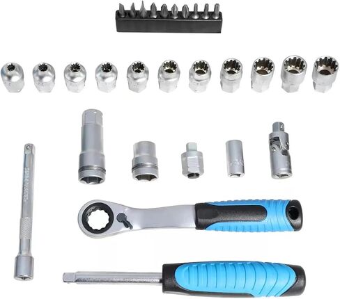 Compatible with Tooth - Shaped Sleeve Set - Plum Blossom Through Sleeve & 12 - Angle Air Sleeve Disassembly in Kuwait