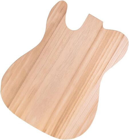 Estink Unfinished Electric Guitar Body Guitar TL Style DIY Parts Solid Sycamore Wood Predrilled Polished for Custom Bass Guitar in Kuwait