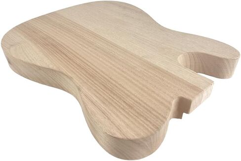 Electric Guitar Body Mahogany Wood Unfinished HH Pickups for the Parts Unfinished Replacement DIY in Kuwait