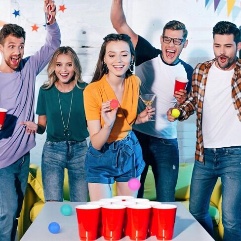 150 قطعة من كرات اليانصيب الملونة من BESPORTBLE: كرات تنس طاولة بلاستيكية غير ملحومة مقاس 40 مم لرسم السحب وألعاب البنغو والترفيه في الحفلات والفنون والحرف اليدوية وألعاب الحيوانات الأليفة - ألوان متنوعة in Kuwait