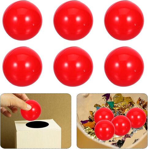 PRETYZOOM 50pcs Gumball Machine Refills Empty Colored Round Capsules Capsule Toys Small Plastic Balls 5cm Vending Machine Capsules Balls Small Bingo Raffle Drawing Capsule Vending in Kuwait