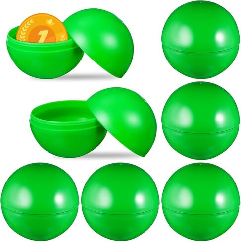 25pcs Hollow Plastic Balls Bright Colored Raffle Game Props for Parties Reusable Practical for Celebrations and Events Easy to Open for Notes in Saudi Arabia