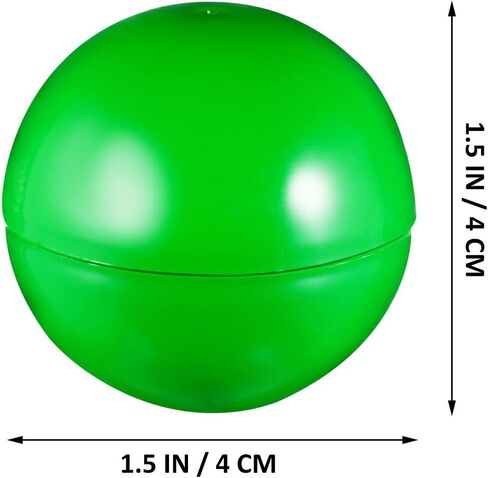25pcs Hollow Plastic Balls Bright Colored Raffle Game Props for Parties Reusable Practical for Celebrations and Events Easy to Open for Notes in Saudi Arabia