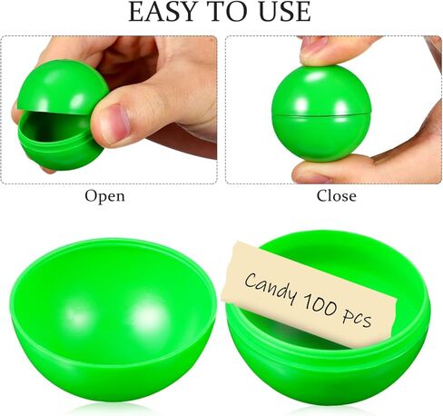 25pcs Hollow Plastic Balls Bright Colored Raffle Game Props for Parties Reusable Practical for Celebrations and Events Easy to Open for Notes in Saudi Arabia
