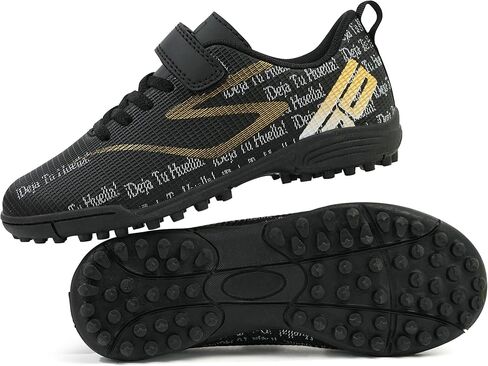 brooman Kids Indoor Turf Soccer Shoes Girls Boys Soccer Cleats Football Shoes in Kuwait