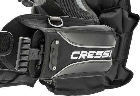 Cressi Patrol BCD Scuba Diving Gear w/ AC2 Compact Regulator, Compact Octo, Mini Console PD2 & GupG Regulator Bag, XL in Saudi Arabia