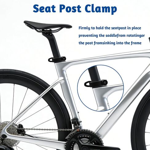 2 قطعة مقعد الدراجة آخر المشبك 31.8 مللي متر خفيفة الوزن الألومنيوم الإفراج السريع دراجة Seatpost المشابك ل 27.2-28.6 مللي متر مقاعد الطريق الجبلية أنبوب كليب in Saudi Arabia