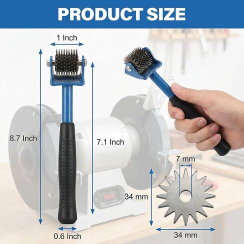 أداة تلبيس عجلة الطحن (شفرة مثبتة) مع 25 شفرة نجمة بديلة، وخزانة طاحونة مقاعد البدلاء ومرممها لتصحيح سطح عجلة الطحن، والصيانة، والطحن والتلميع in Kuwait