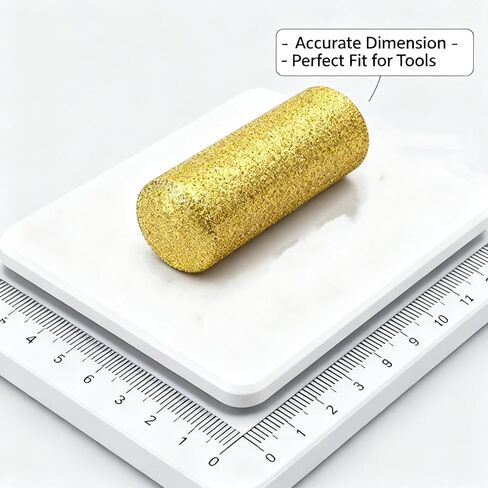 1 Pc 20mm 45# Coarse Grit Diamond Brazed Finger Bit – Grinding Wheel Milling Cutter for Dressing Stone Countertops, Construction & Renovation Projects in Kuwait