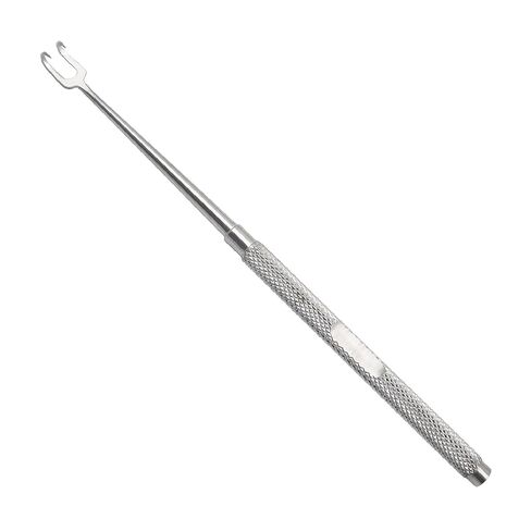 Stellmacher Skin Handling Instrument – Dual Fine Tips, Premium Stainless Steel Utility Tool | Educational Model Practice & Precision Handling Aid (Double Hook) in Kuwait