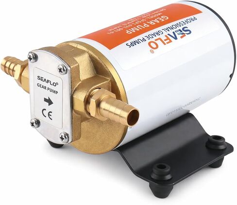 SEAFLO 12V 3.2GPM 12LPM Low Pressure Electric Gear Pumps for Water Diesel Oil Lubricant Transfer in Kuwait