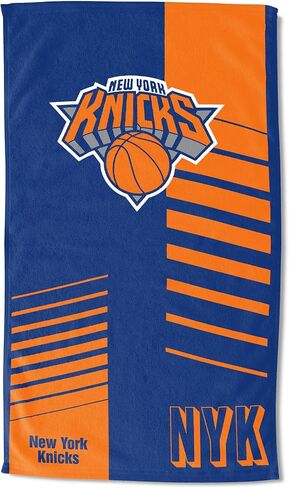 Northwest NBA New York Knicks Oversized Microfiber Beach Towel, 40 x 72 Inches – Quick Dry, Sand Resistant, Lightweight, Highly Absorbent, Riser Design in Kuwait
