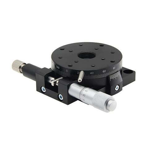 Manual Rotating Platform R Axis 125mm RSP125-L 360 Degree Sliding Stage Bearing Linear Stage Load 49N 5kgf 125mm in Kuwait