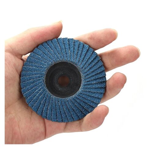 1/3 قطعة 75 مللي متر أقراص رفرف مسطحة 3 بوصة طحن عجلة الرملي القرص ل زاوية طاحونة المعادن تلميع الخشب جلخ in Kuwait