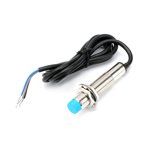 LJ12A3-4-Z/BX مستشعر القرب الحثي - مفتاح معدني، NPN NO، اكتشاف 4 مم، تيار مستمر 6-36 فولت، 300 مللي أمبير، خيط M12 in Saudi Arabia