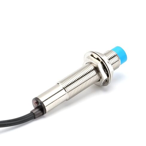 LJ12A3-4-Z/BX مستشعر القرب الحثي - مفتاح معدني، NPN NO، اكتشاف 4 مم، تيار مستمر 6-36 فولت، 300 مللي أمبير، خيط M12 in Saudi Arabia