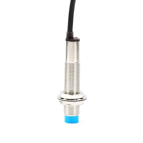 LJ12A3-4-Z/BX مستشعر القرب الحثي - مفتاح معدني، NPN NO، اكتشاف 4 مم، تيار مستمر 6-36 فولت، 300 مللي أمبير، خيط M12 in Saudi Arabia