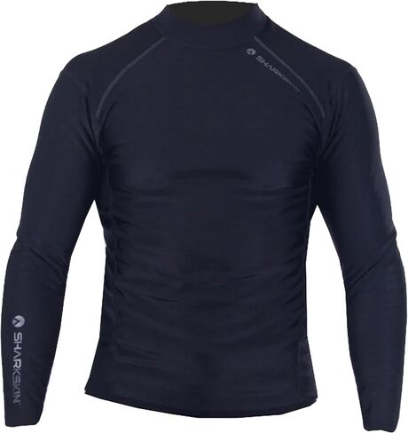 Sharkskin Men’s Chillproof Long Sleeve Thermal Top - Windproof & Sun Protective Base Layer in Saudi Arabia