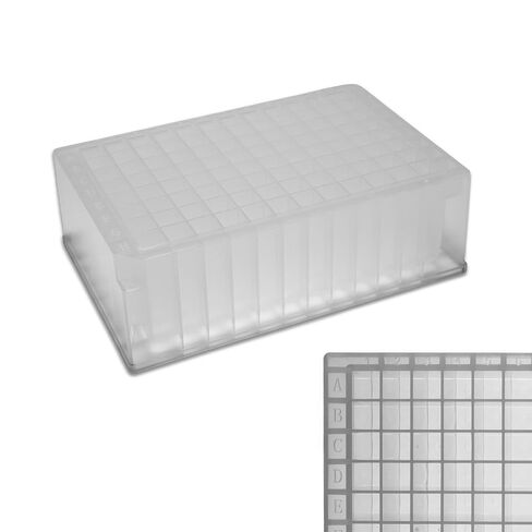 Kashi Scientific 96 بئر، 350 ميكرولتر من مادة البولي بروبيلين لوحة بئر عميقة 0.35 مل، آبار مستديرة، على شكل حرف U، بولي بروبيلين من درجة المختبر [10/عبوة] in Kuwait