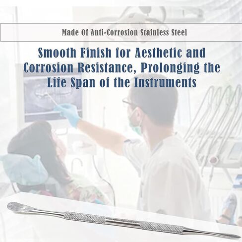 A2Z Dental Beale 7A Spatula Wax Carver Double Ended Instrument, Stainless Steel Instrument, Lab Technician Spatula Amalgam Mixing Carving Instrument in Saudi Arabia