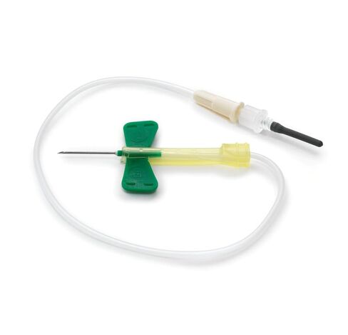 مجموعة جمع الدم BD Vacutainer Safety-Lok، 21 جم × 0.75 بوصة، مع أنابيب مقاس 12 بوصة ومحول لور، 50 قطعة in Saudi Arabia