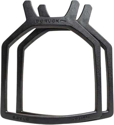 GORUCK 9.25LB and 6.25LB Curved Ruck Plate Compatible with GORUCK Rucking Weight Vests - 2 Pack in Kuwait