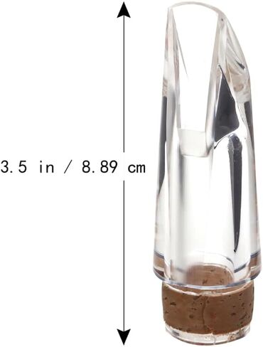 Garneck Transparent Clarinet Mouthpiece for Clarinet Durable Material for Musicians Seeking Sound in Saudi Arabia