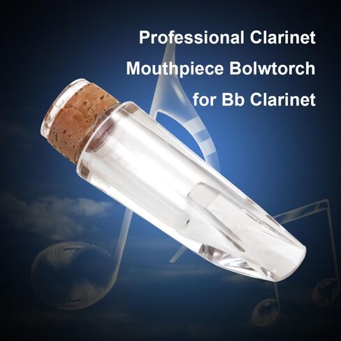 Garneck Transparent Clarinet Mouthpiece for Clarinet Durable Material for Musicians Seeking Sound in Saudi Arabia