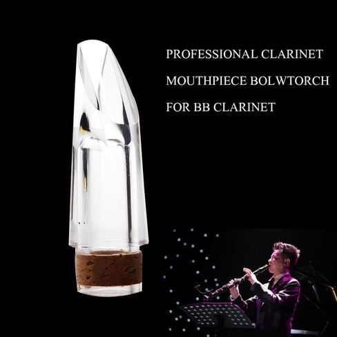 Garneck Transparent Clarinet Mouthpiece for Clarinet Durable Material for Musicians Seeking Sound in Saudi Arabia