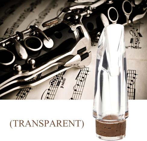 Garneck Transparent Clarinet Mouthpiece for Clarinet Durable Material for Musicians Seeking Sound in Saudi Arabia