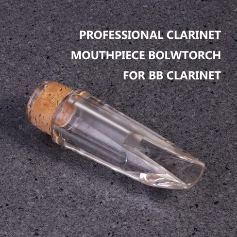 Garneck Transparent Clarinet Mouthpiece for Clarinet Durable Material for Musicians Seeking Sound in Saudi Arabia