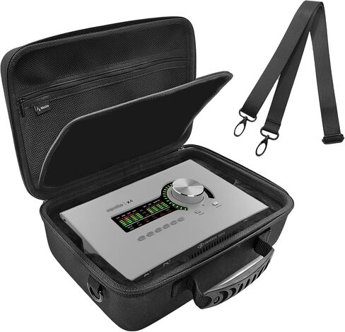 Audio Interface Case Compatible with Universal Audio Apollo x4 Gen 2 Essentials with Strap UA Apollo x4 Heritage Edition daily protection in Saudi Arabia